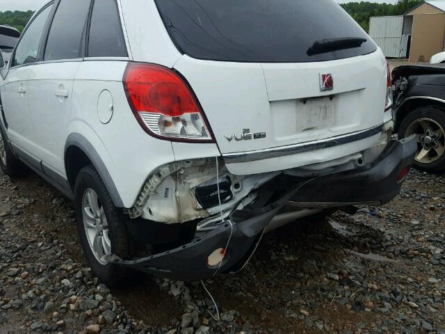 3GSCL33P28S533202 - 2008 SATURN VUE XE WHITE photo 9
