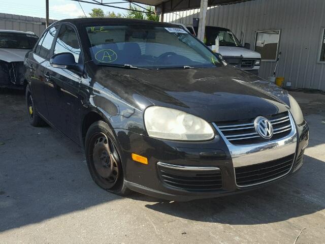 3VWJM71K88M048322 - 2008 VOLKSWAGEN JETTA S BLACK photo 1