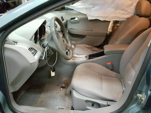 1G1ZG57B99F164356 - 2009 CHEVROLET MALIBU LS Yaşıl foto 5