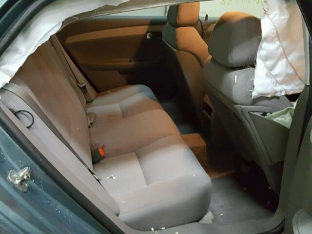 1G1ZG57B99F164356 - 2009 CHEVROLET MALIBU LS Yaşıl foto 6