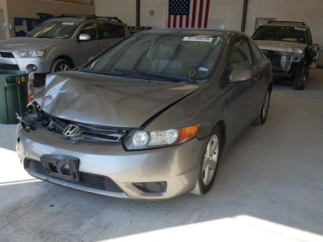 2HGFG12998H524151 - 2008 HONDA CIVIC EXL Qəhvəyi foto 2