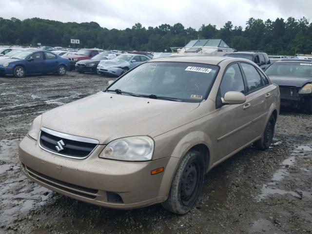 KL5JD56Z17K545012 - 2007 SUZUKI FORENZA BA GOLD photo 2