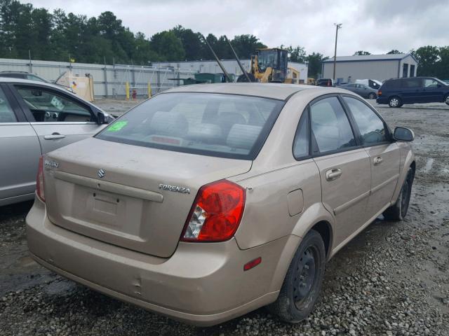 KL5JD56Z17K545012 - 2007 SUZUKI FORENZA BA GOLD photo 4