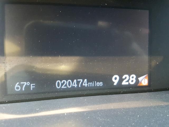 19XFB2F98EE275913 - 2014 HONDA CIVIC EXL 勃艮第红 照片 8