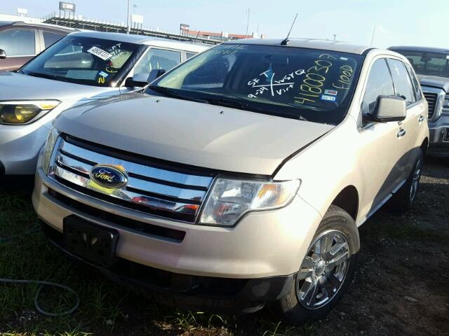 2FMDK36CX7BB56162 - 2007 FORD EDGE SE GOLD photo 2