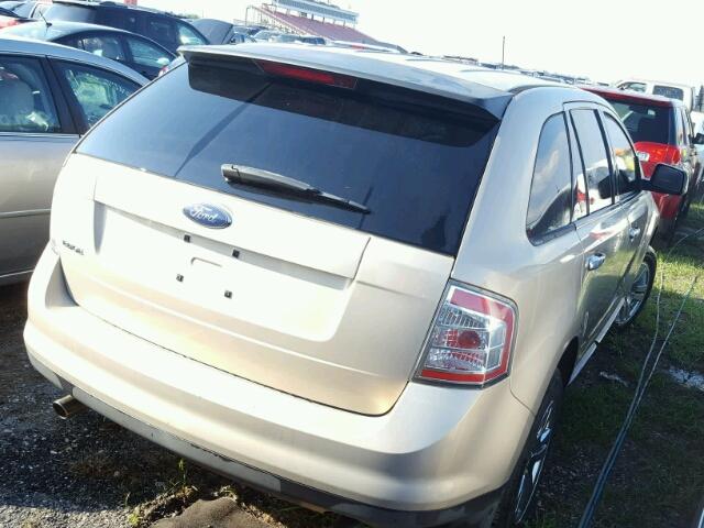 2FMDK36CX7BB56162 - 2007 FORD EDGE SE GOLD photo 4