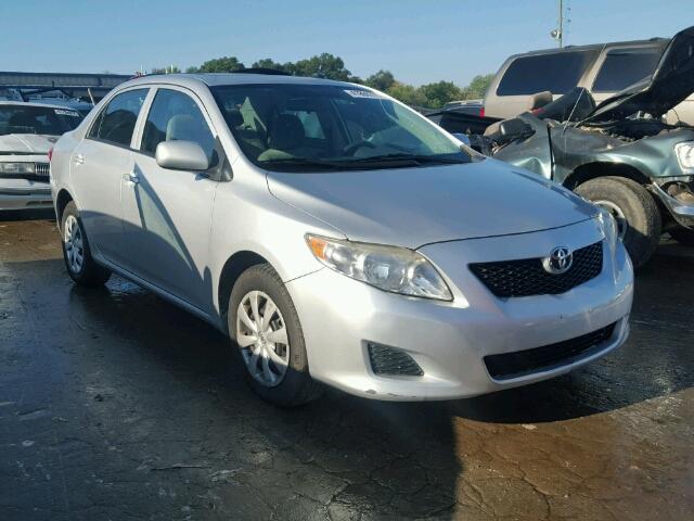 2T1BU40E69C162749 - 2009 TOYOTA COROLLA SILVER photo 1