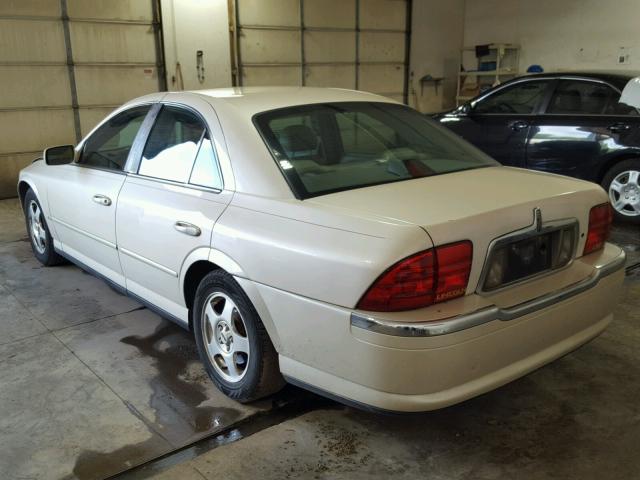 1LNHM86SX1Y602790 - 2001 LINCOLN LS 金色 照片 3