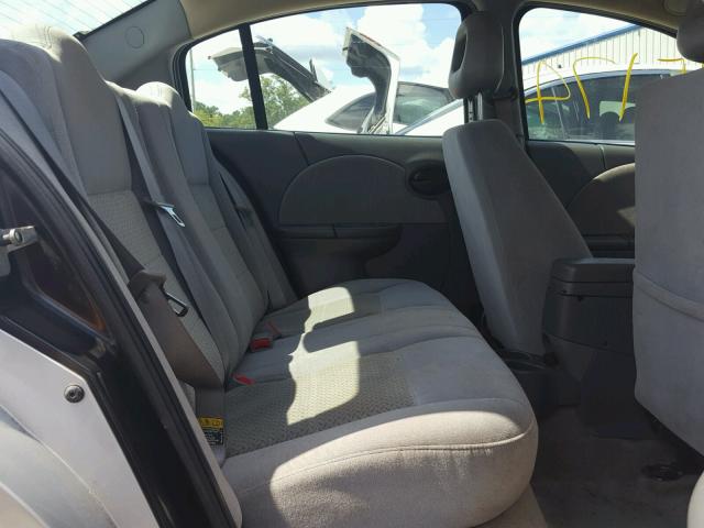 1G8AL55F46Z149774 - 2006 SATURN ION LEVEL GRAY photo 6