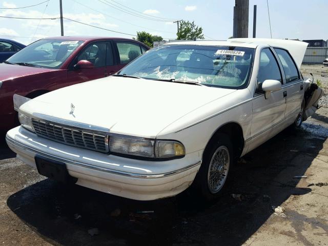 1G1BL53EXPR105468 - 1993 CHEVROLET CAPRICE CL WHITE photo 2