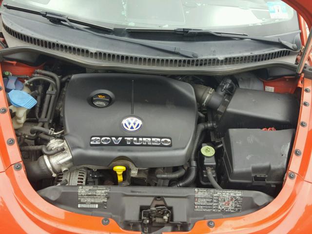 3VWDD21Y33M332647 - 2003 VOLKSWAGEN NEW BEETLE 橙色 照片 7