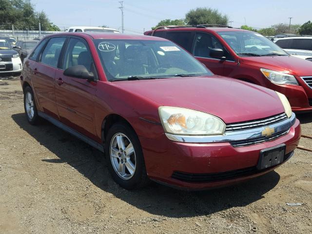1G1ZT62864F229119 - 2004 CHEVROLET MALIBU MAX წითელი ფოტო 1