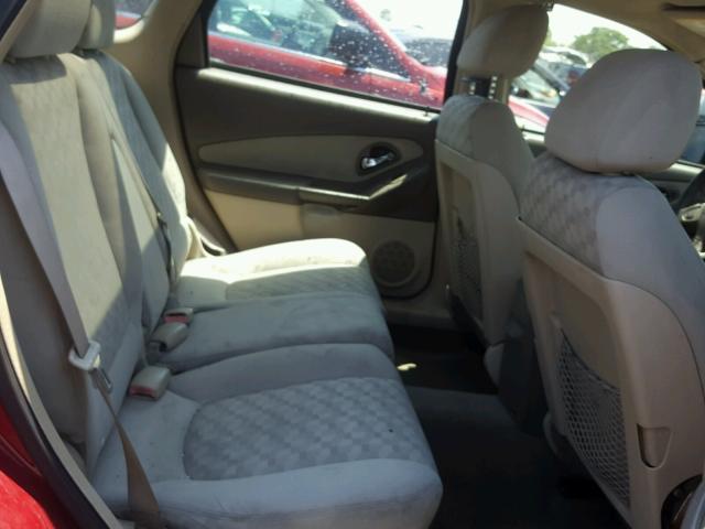 1G1ZT62864F229119 - 2004 CHEVROLET MALIBU MAX წითელი ფოტო 6