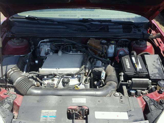 1G1ZT62864F229119 - 2004 CHEVROLET MALIBU MAX წითელი ფოტო 7