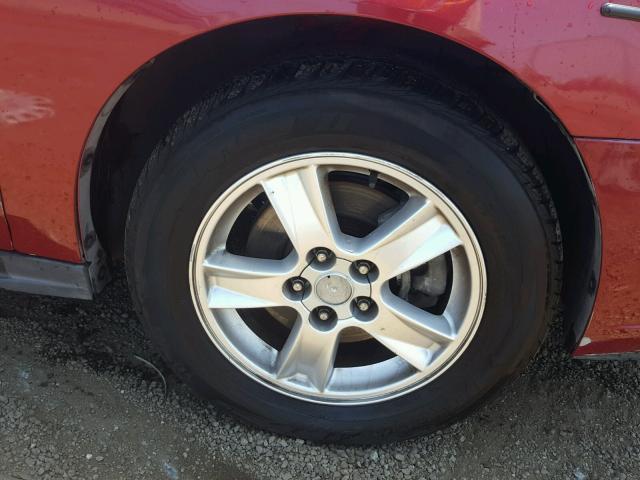 1G1ZT62864F229119 - 2004 CHEVROLET MALIBU MAX წითელი ფოტო 9