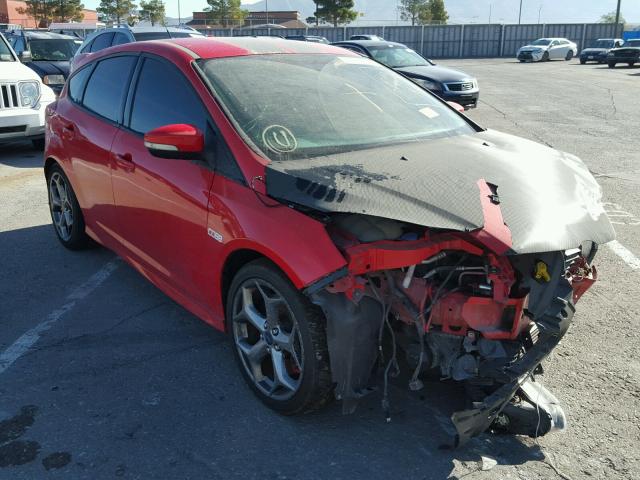 1FADP3L90EL321038 - 2014 FORD FOCUS ST RED photo 1