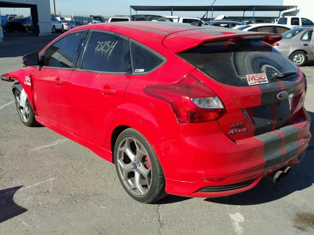 1FADP3L90EL321038 - 2014 FORD FOCUS ST RED photo 3