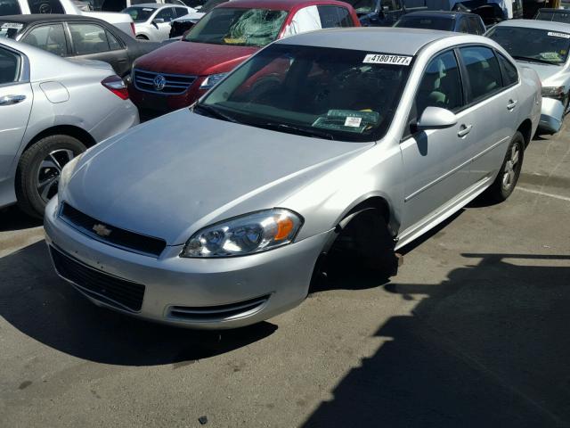 2G1WG5EK7B1131925 - 2011 CHEVROLET IMPALA LT Сріблястий фото 2