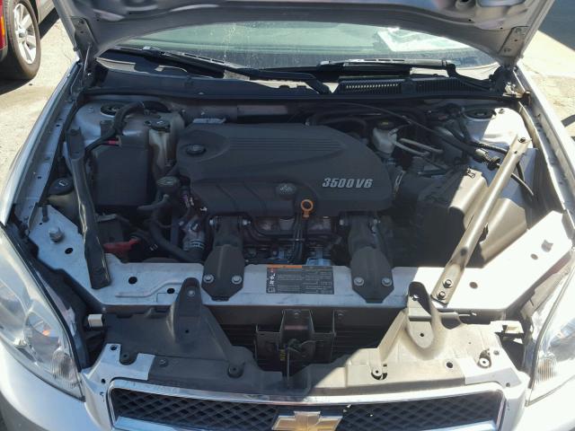 2G1WG5EK7B1131925 - 2011 CHEVROLET IMPALA LT Сріблястий фото 7