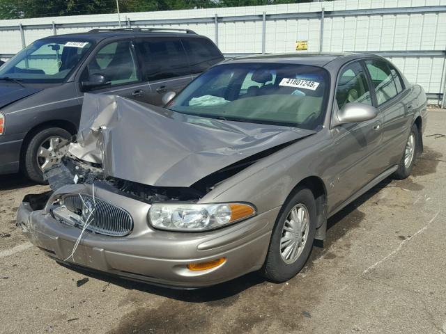 1G4HP54K52U281694 - 2002 BUICK LESABRE CU TAN photo 2