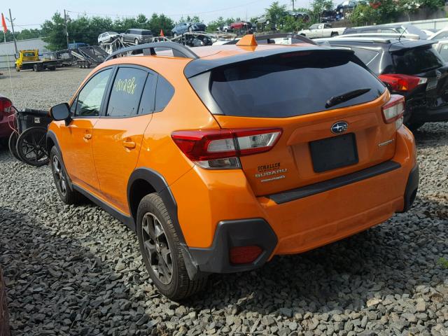 JF2GTACC8JH232349 - 2018 SUBARU CROSSTREK ORANGE photo 3