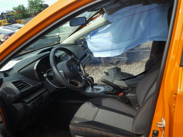 JF2GTACC8JH232349 - 2018 SUBARU CROSSTREK ORANGE photo 5