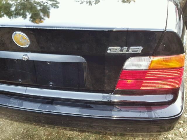 WBACA5317PFG08262 - 1993 BMW 318 I BLACK photo 9