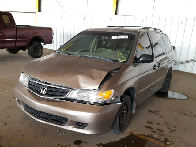 5FNRL18503B036426 - 2003 HONDA ODYSSEY LX GOLD photo 2