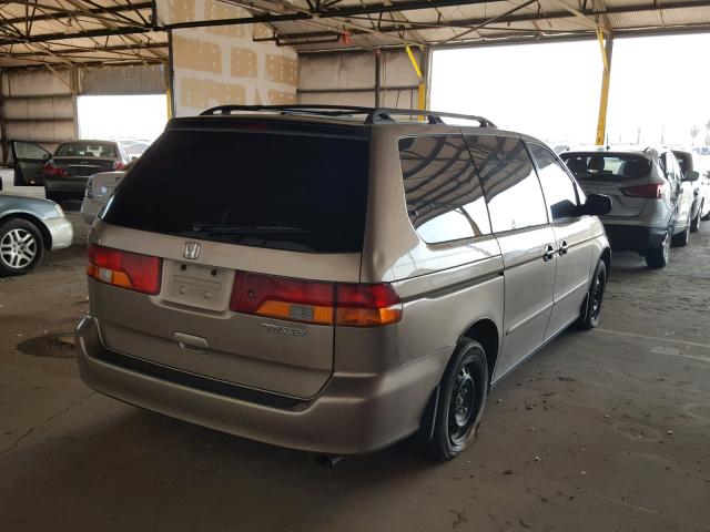 5FNRL18503B036426 - 2003 HONDA ODYSSEY LX GOLD photo 4