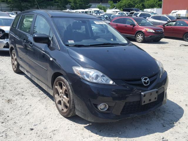 JM1CR29L780326305 - 2008 MAZDA 5 BLACK photo 1