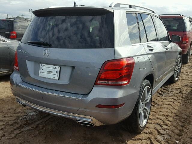 WDCGG5HBXEG212751 - 2014 MERCEDES-BENZ GLK GRAY photo 4