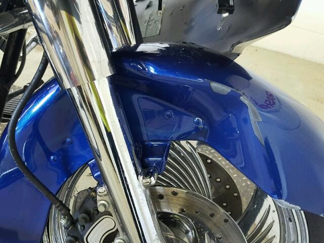 1HD1FSW182Y634562 - 2002 HARLEY-DAVIDSON FLTRI BLUE photo 10