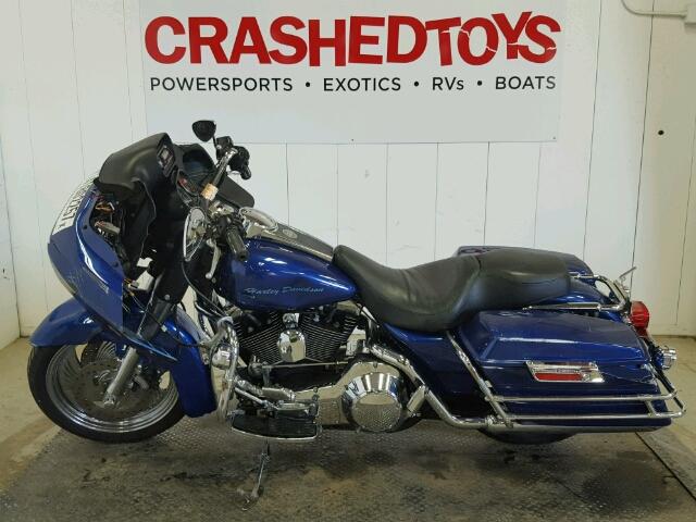 1HD1FSW182Y634562 - 2002 HARLEY-DAVIDSON FLTRI BLUE photo 3