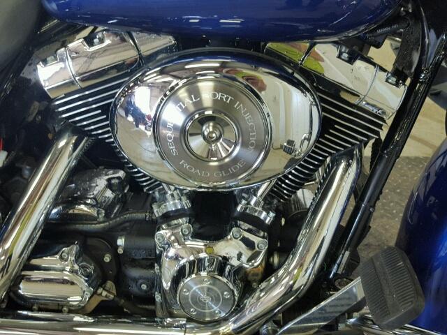 1HD1FSW182Y634562 - 2002 HARLEY-DAVIDSON FLTRI BLUE photo 5