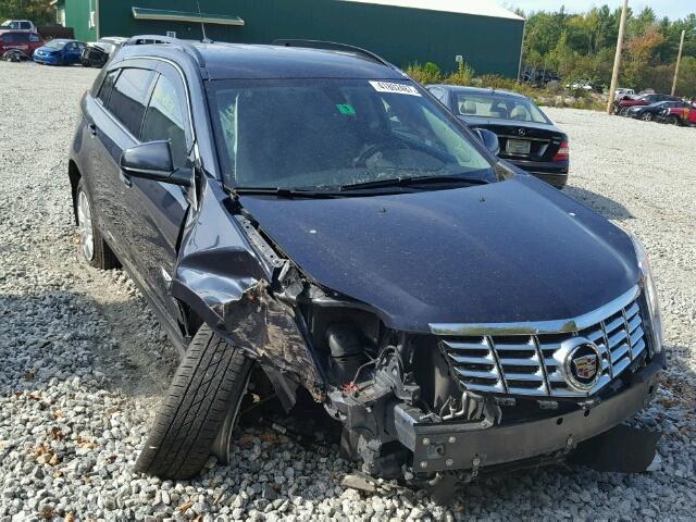 3GYFNAE36ES593183 - 2014 CADILLAC SRX BLUE photo 1