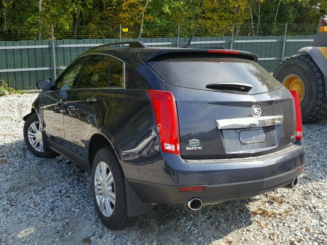 3GYFNAE36ES593183 - 2014 CADILLAC SRX BLUE photo 3