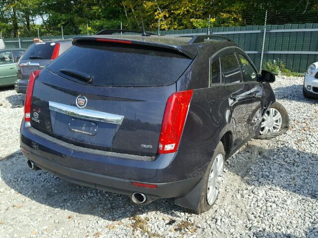 3GYFNAE36ES593183 - 2014 CADILLAC SRX BLUE photo 4