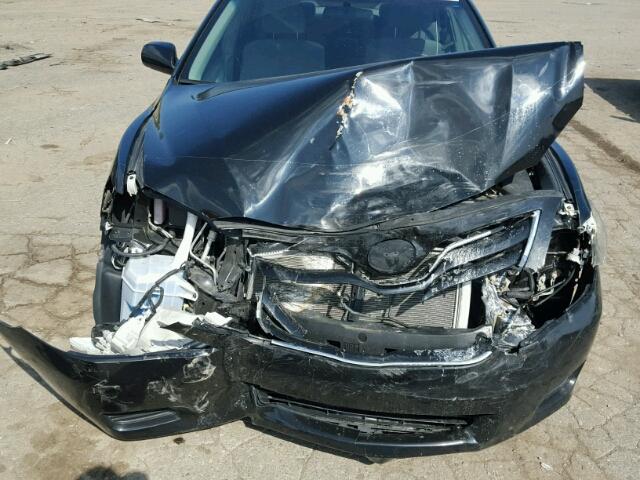 4T1BF3EK8BU225907 - 2011 TOYOTA CAMRY BLACK photo 7