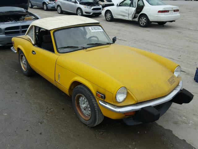 FM92471U - 1978 TRIUMPH CAR SPITFIRE YELLOW photo 1