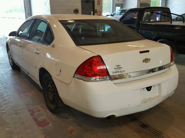 2G1WS551669422509 - 2006 CHEVROLET IMPALA POL WHITE photo 3