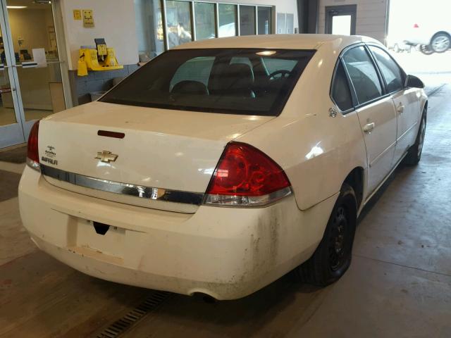 2G1WS551669422509 - 2006 CHEVROLET IMPALA POL WHITE photo 4