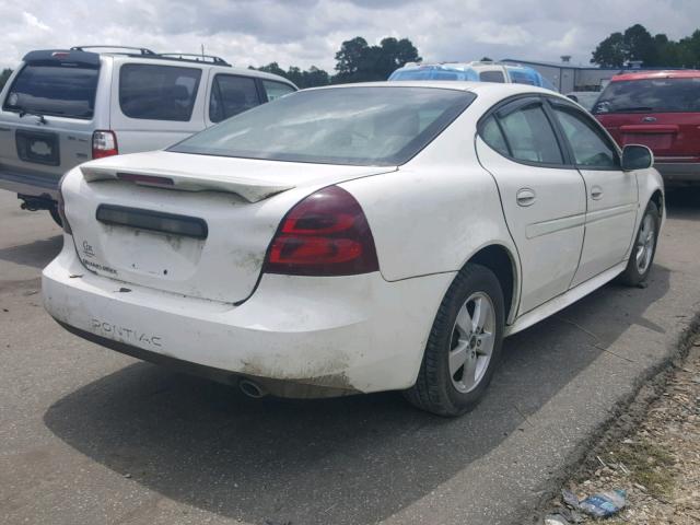 2G2WP552X61135775 - 2006 PONTIAC GRAND PRIX WHITE photo 4