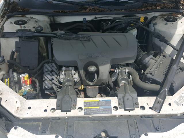 2G2WP552X61135775 - 2006 PONTIAC GRAND PRIX WHITE photo 7