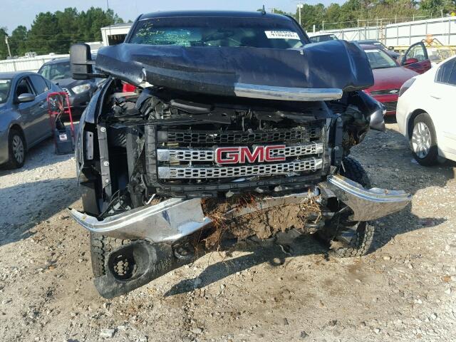 1GT120E87BF113036 - 2011 GMC SIERRA GRAY photo 9