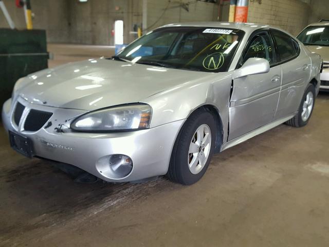 2G2WP522541313965 - 2004 PONTIAC GRAND PRIX SILVER photo 2