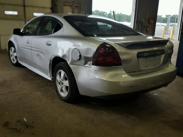 2G2WP522541313965 - 2004 PONTIAC GRAND PRIX SILVER photo 3