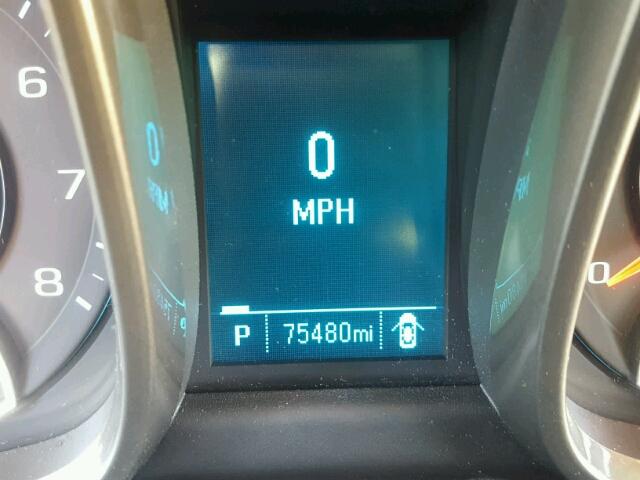 1G11C5SA3DF171268 - 2013 CHEVROLET MALIBU BLACK photo 8