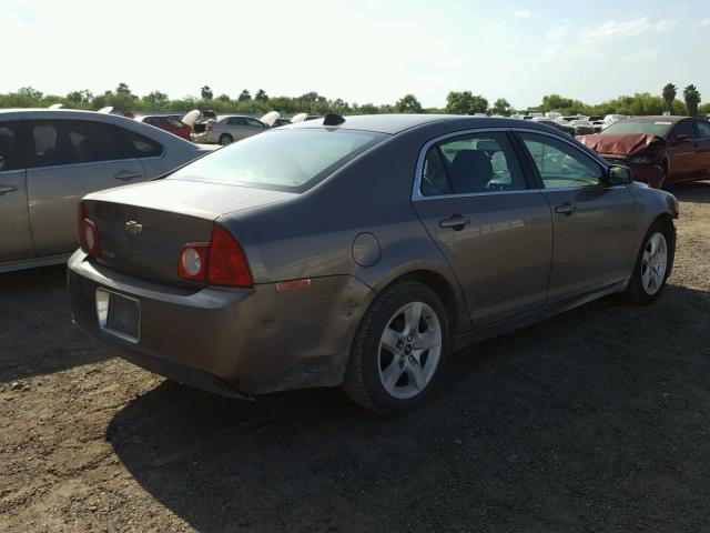 1G1ZA5EU1CF219220 - 2012 CHEVROLET MALIBU LS 石墨色 照片 4