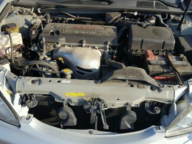 4T1BE32K36U683500 - 2006 TOYOTA CAMRY SILVER photo 7