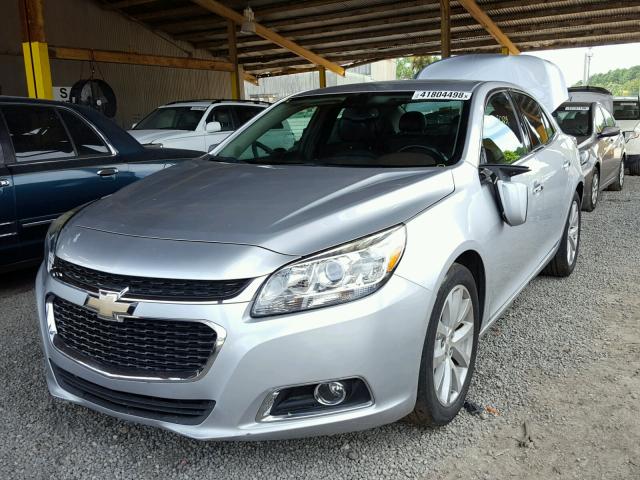1G11H5SL0EU152466 - 2014 CHEVROLET MALIBU LTZ 银色 照片 2